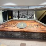 TAMUK College Hall Lobby Area-Mesquite Plaque